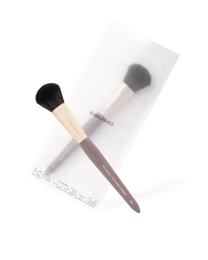 015 Brocha para colorete y texturas en crema - IBbrushes x Saigu