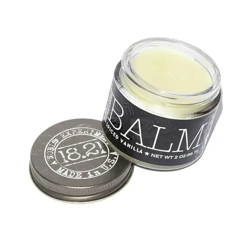 18.21 Man Made Beard Balm Spiced Vanilla - Bálsamo para Barba 2 oz