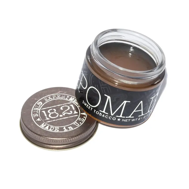 18.21 Man Made Pomada Sweet Tobacco - Fijación Media y Alto Brillo para Hombre