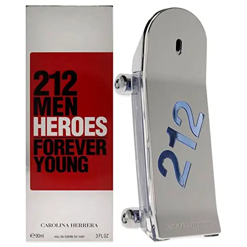 212 Men Heroes Carolina Herrera EDT - Perfume para Hombre 100ml