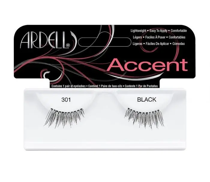 301 Black - Pestañas 3/4 - Ardell