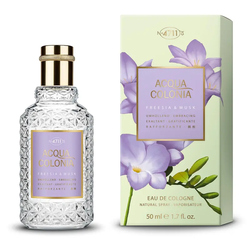 4711 Acqua Colonia Freesia & Musk - Agua de Colonia 50 ml Natural Spray