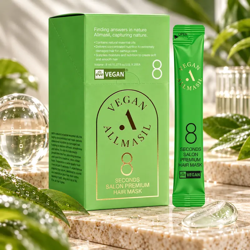 8 SECONDS SALON PREMIUM HAIR MASK STICK POUCH 20X8ML + REGALO