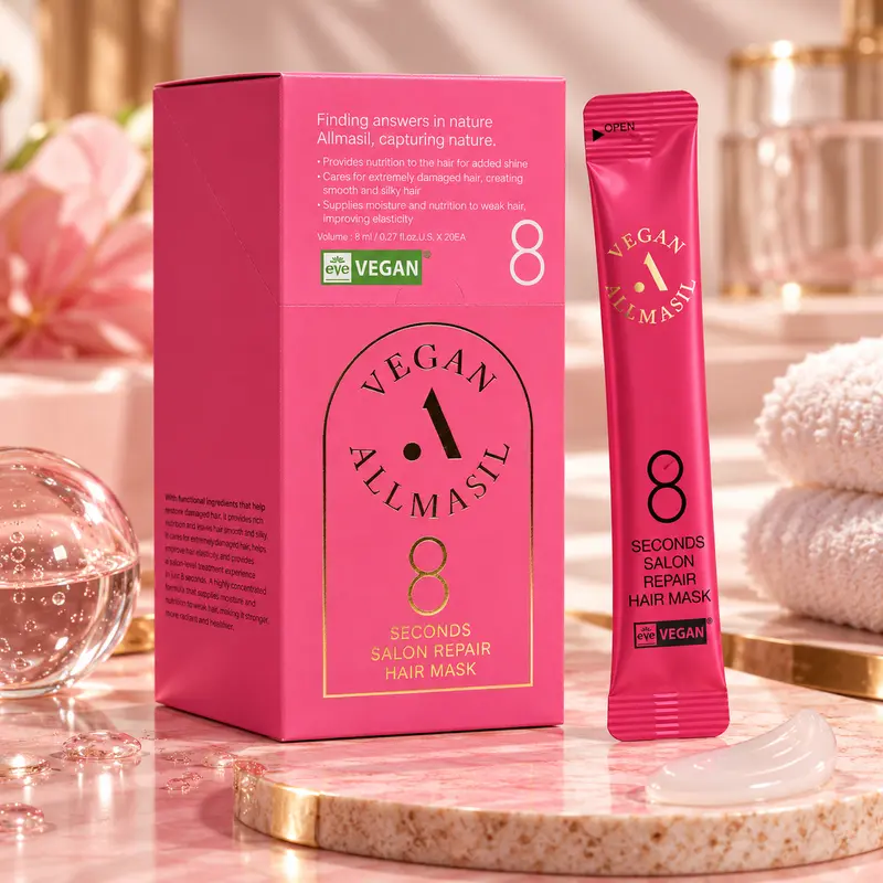 8 SECONDS SALON REPAIR HAIR MASK STICK POUCH 20X8ML + REGALO