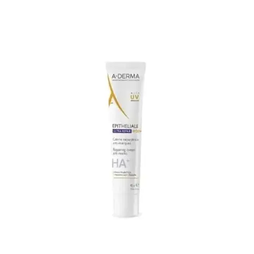 A-derma Epitheliale Ultra Repair Crema SPF50+ - Reparadora Antimarcas 40ml