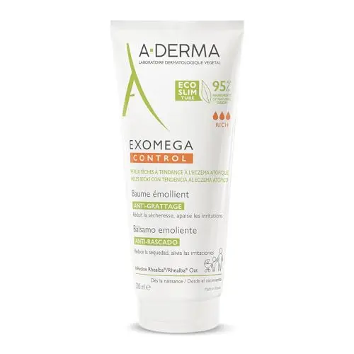 A-DERMA EXOMEGA Control Bálsamo 200ml - Hidratación Intensiva Pieles Secas