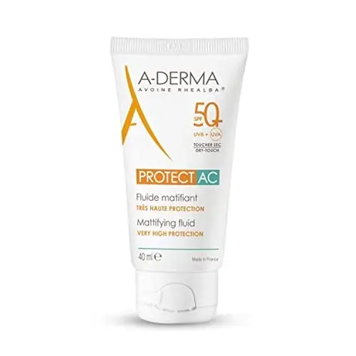A-Derma Protect AC Fluido Solar Matificante SPF50+ 40ml