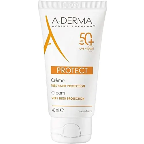 A-Derma Protect Crema Solar SPF50+ sin Perfume 40 ml