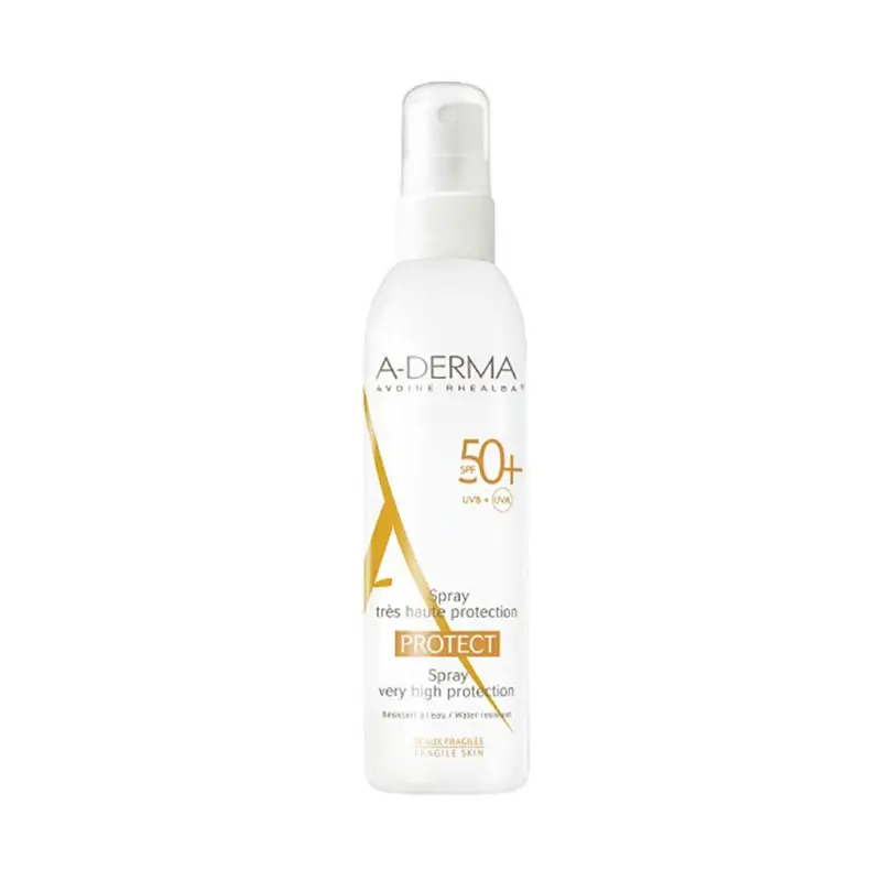 A-DERMA PROTECT Loción Solar SPF50+ 250 ml - Protección UVA/UVB