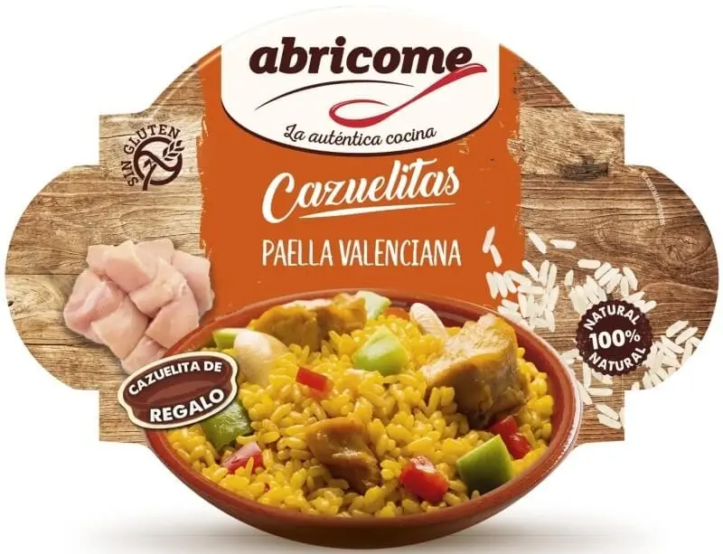 Abricome Cazuelitas Paella Valenciana 415g