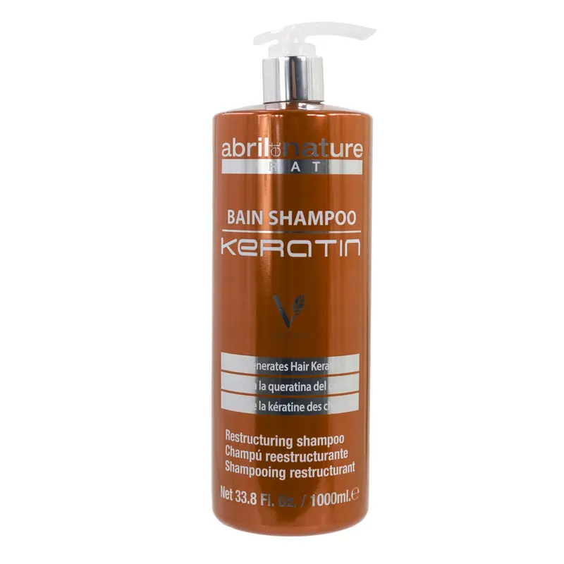 Abril et Nature Champú Keratin Profesional 1000ml - Repara y Reestructura