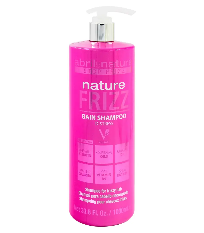 Abril et Nature Champú Profesional Nature Frizz 1000ml - Cabellos Encrespados