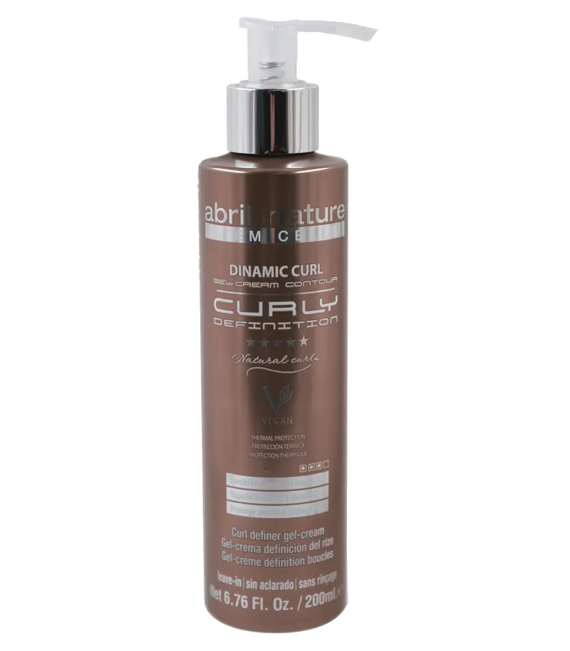 Abril et Nature Crema Definición Rizos Dinamic Curl 200ml - Fijación sin Apelmazar