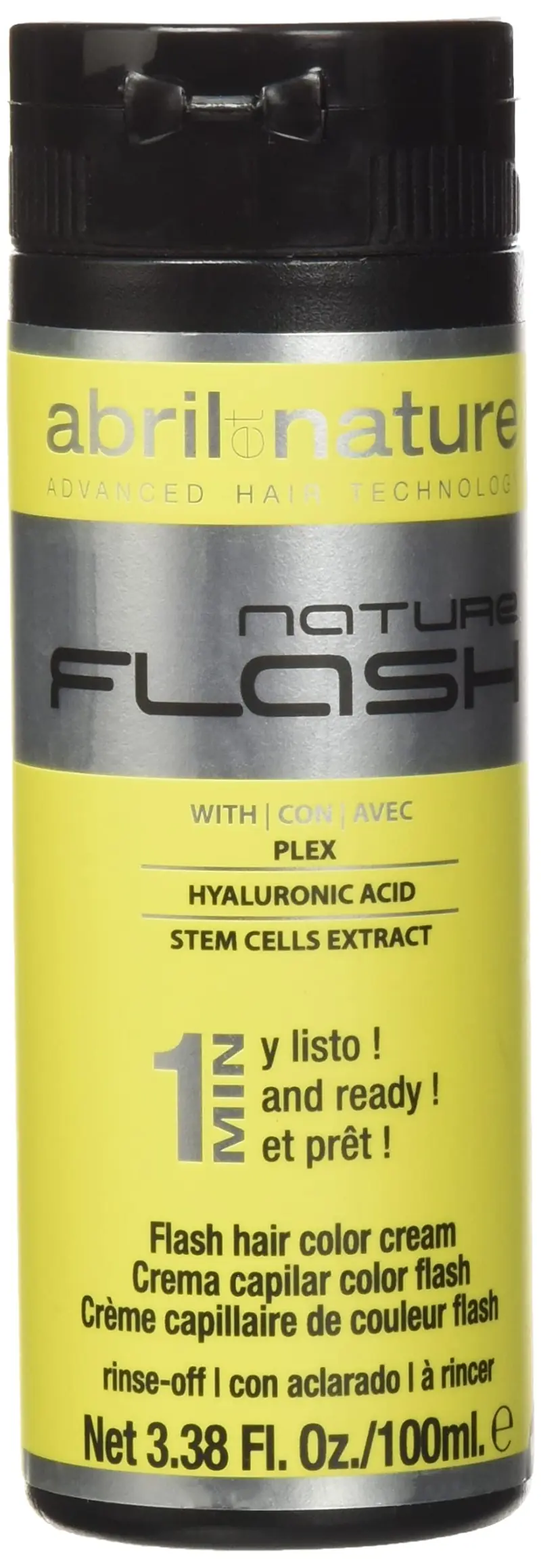 Abril et Nature Flash Nº 0.3 Amarillo - Colorante Semi-Permanente 100 ml