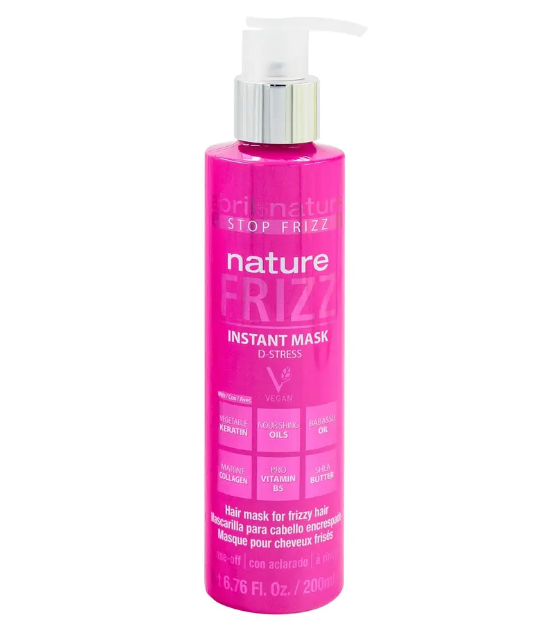 Abril et Nature Mascarilla Nature Frizz 200ml - Tratamiento Profesional Anticrespo