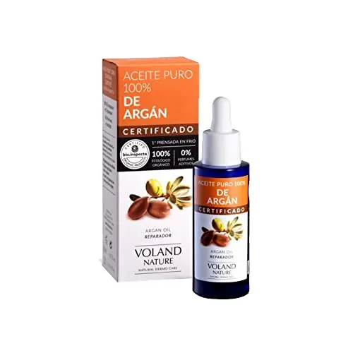 Aceite 100% Argán Orgánico Voland Nature - 30 ml Bio-Inspecta