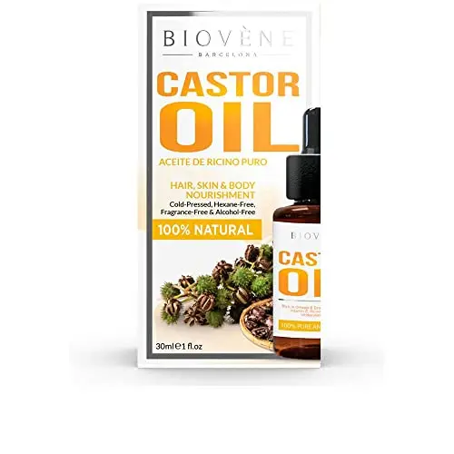 Aceite de Ricino Biovène 30 ml - Sérum Nutritivo para Cabello, Piel y Cuerpo