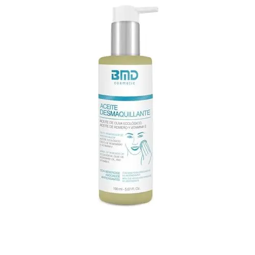 Aceite Desmaquillante BMD Cosmetic con Aceite de Oliva Ecológico 150 ml