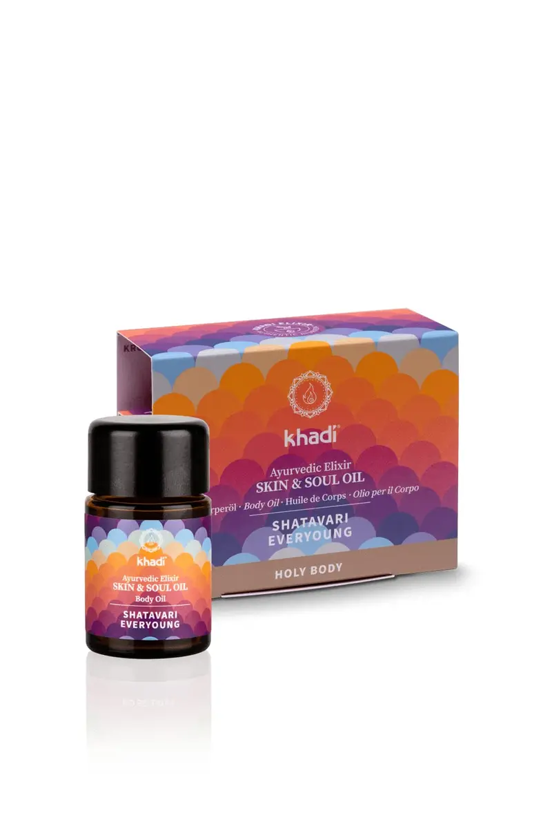 Aceite Elixir Ayurveda Shatavari Antiedad 10 ml - Khadi