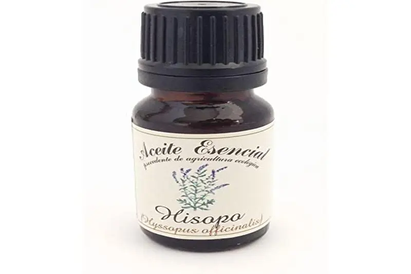 Aceite Esencial de Hisopo Labiatae 12 ml - 100% Puro Ecológico