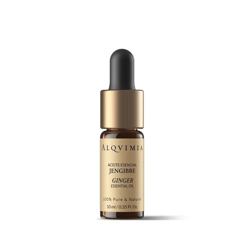 Aceite Esencial de Jengibre Alqvimia 10ml - Tonificante y Detoxificante