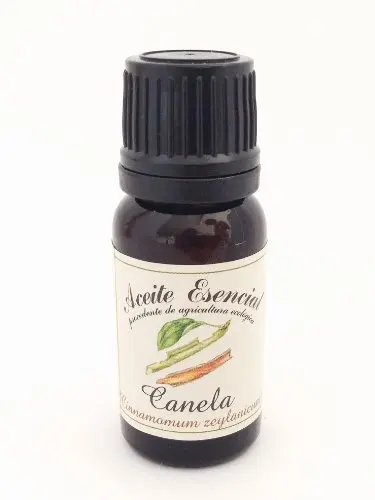 Aceite Esencial Ecológico de Canela Cinnamomum Zeylanicum 12 ml