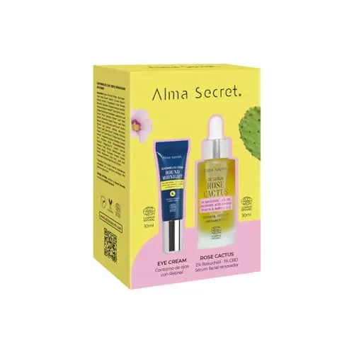 Aceite Facial Rose Cactus 2% Bakuchiol + Contorno Ojos Retinal Vegano