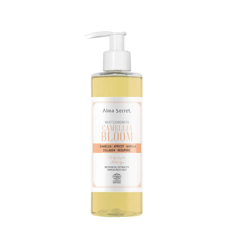Aceite Limpiador Facial Camellia Bloom - Desmaquillante Waterproof 200ml