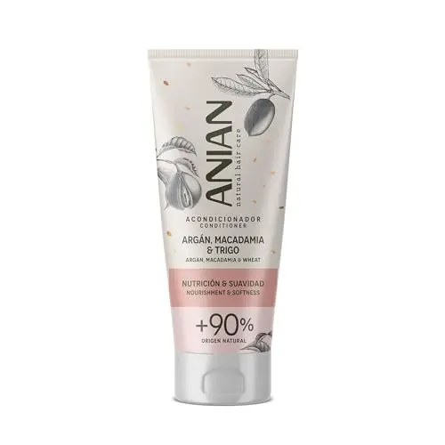 Acondicionador Argán, Macadamia y Trigo 250ml - Nutrición Profunda para Cabello Seco