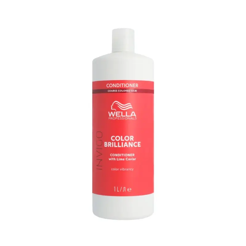 Acondicionador Cabello Grueso Color Brilliance Invigo 1000ml Wella