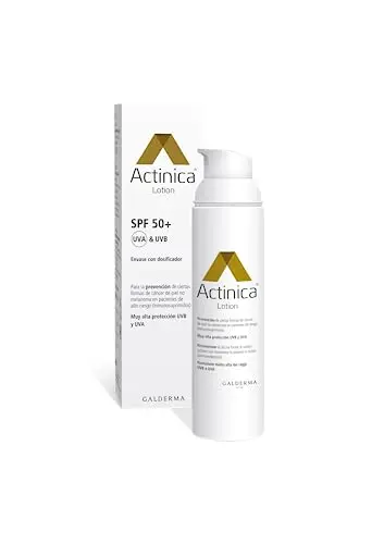Actinica Loción SPF 50+ - Protección Solar Avanzada contra Queratosis Actínica