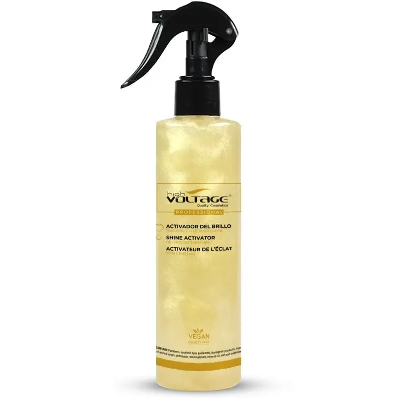 Activador de brillo + Desenredante Capilar Voltage Cosmétics, 300 ml