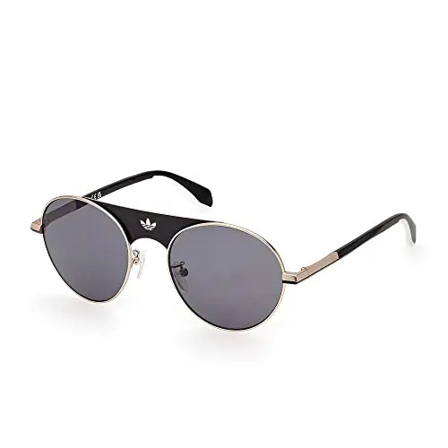 Adidas Originals OR0092 Gafas de Sol Redondas Metal Dorado Unisex