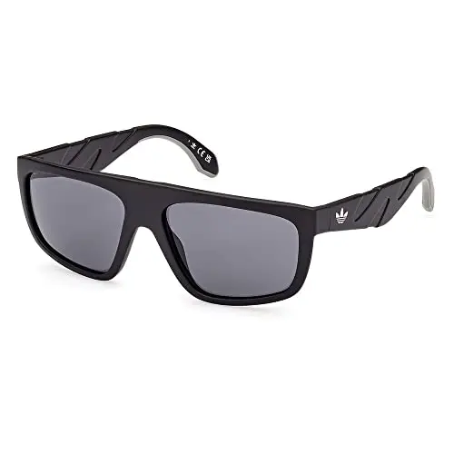 Adidas Originals OR0093 Gafas de Sol Cuadradas Matte Black Unisex