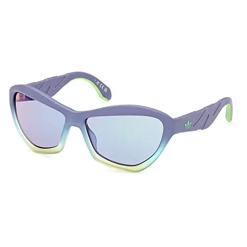 Adidas Originals OR0095 Gafas de Sol Geométricas Matte Violet Unisex