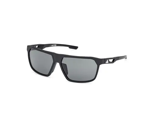 Adidas SP0096 Gafas de Sol Hombre Negro Mate - Cristales Graduables