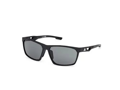Adidas SP0101 Gafas de Sol Deportivas Hombre Negro Mate