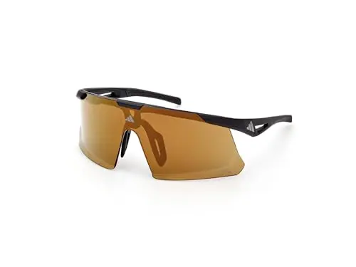 Adidas SP0107 Gafas de Sol Matte Black Unisex - Forma Shield