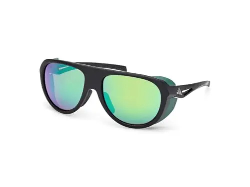 Adidas SP0110 Gafas de Sol Aviador Negro Mate Unisex