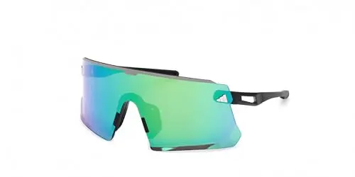 Adidas SP0114 Gafas de Sol Deportivas Mujer - Montura Pasta Negro Mate