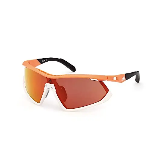Adidas Sport SP0055 Gafas de Sol Deportivas Unisex Blancas
