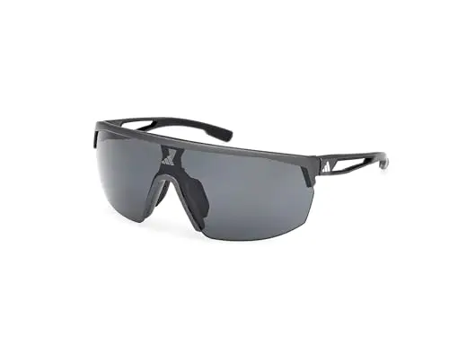 Adidas Sport SP0099 Gafas de Sol Deportivas Shield Negro Mate