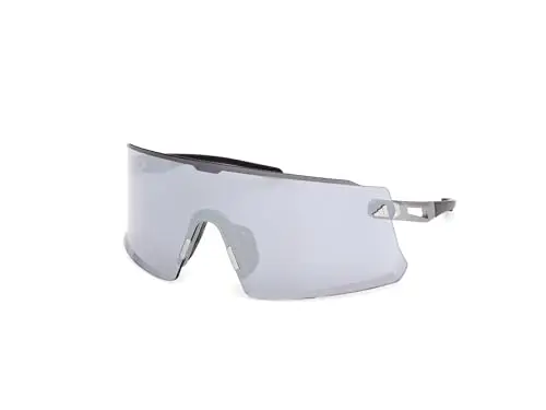 Adidas Sport SP0100 Gafas de Sol Máscara Gris Humo Hombre