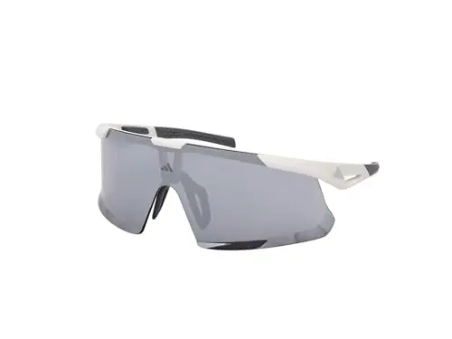 Adidas Sport SP0106 21C Gafas de Sol Unisex Blancas - Protección UV400