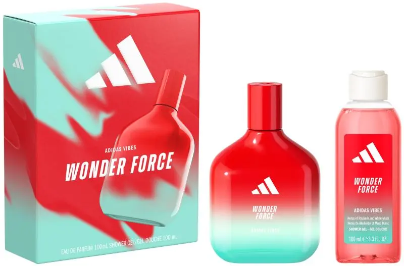 Adidas Vibes Wonder Force Estuche de Regalo Eau de Parfum + Gel de Ducha 100 ml + 100 ml