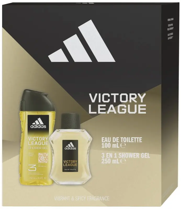 Adidas Victory League Eau de Toilette 100 ml y Gel de Ducha 250 ml
