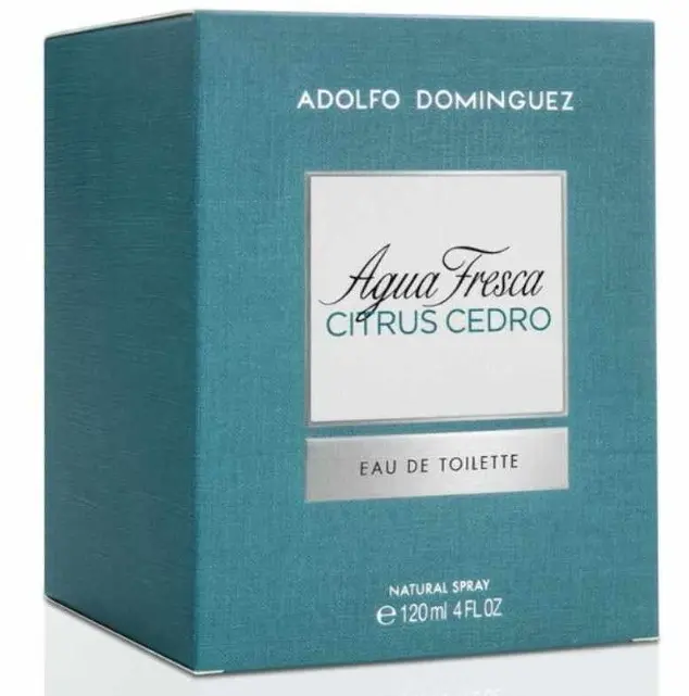 Adolfo Dominguez Colonia Agua Fresta Citrus Cedro Vapo 120 ml
