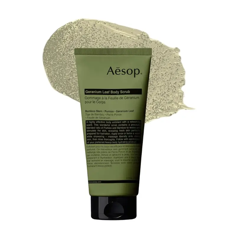 Aesop Geranium Leaf Body Scrub - Exfoliante Corporal 180 ml