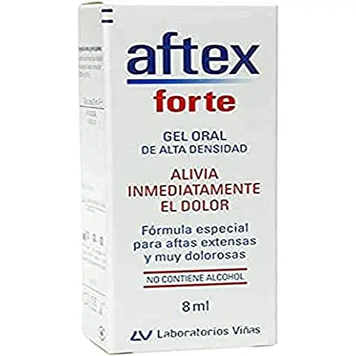 Aftex Forte Gel Oral 8 ml - Tratamiento de Aftas y Úlceras Bucales