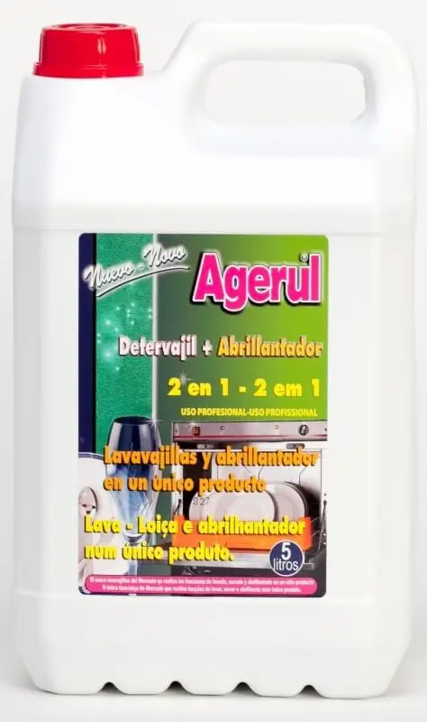 Agerul Detervajil + Abrillantador 2 en 1 Lavajillas 5 L